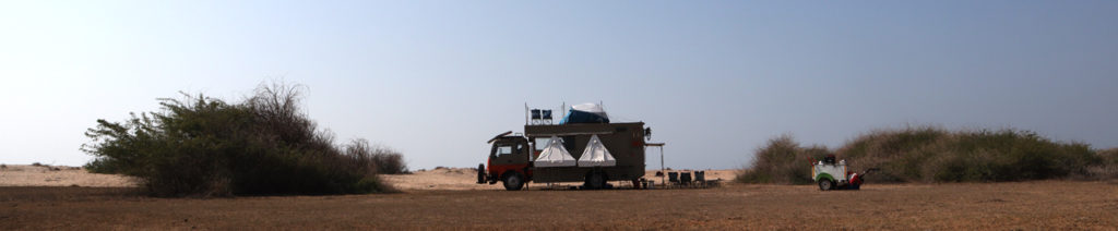 <img src="campervan caravan offbeat camp.jpeg" alt="soft adventure campervan vacation overlanding holiday onboard overland truck vanlife with weber barbecue grill food experience wilderness at sunset sunrise caravan and campervan for best for family kutch gujarat"> 