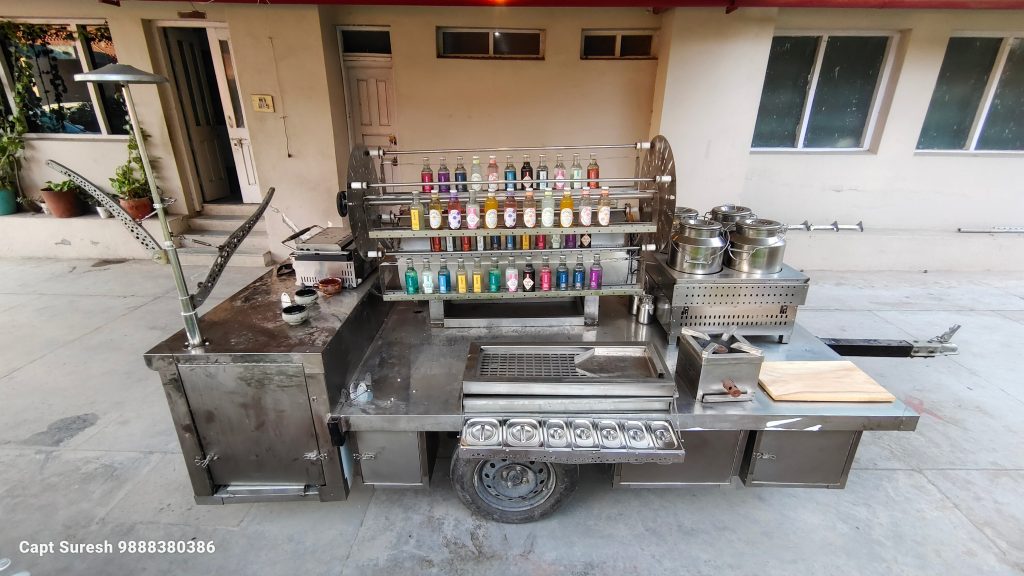 Cafe by Captain in Vadodara Tamrindi Food Trailer a new concept for outdoor private parties new mobile cafe