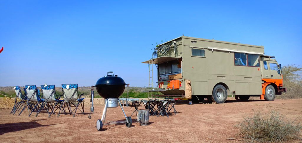 <img src="offbeat campervan holidays overland truck.jpeg" alt="overlanding road trip beach stay in caravan campervan for families couples to romance in wilderness secluded quiet peaceful camp location barbecue hygienic camp bhuj pingleshwar rann of kutch gujarat"> 