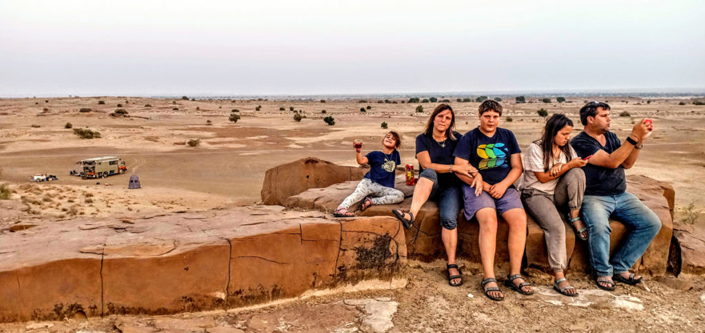 <img src="family caravan campervan vacation thar desert.jpeg" alt="campervan caravan camping offers private sunset experience in quiet place to experience silence away from tourists total comfort and luxury in wilderness near damodra jaisalmer"> 